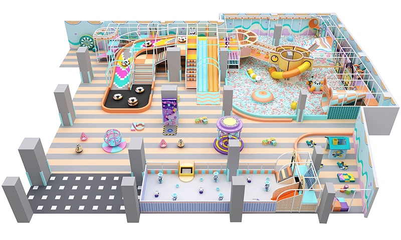 Early Education Center Supporting Indoor Park factory