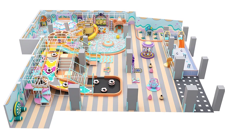 Early Education Center Supporting Indoor Park